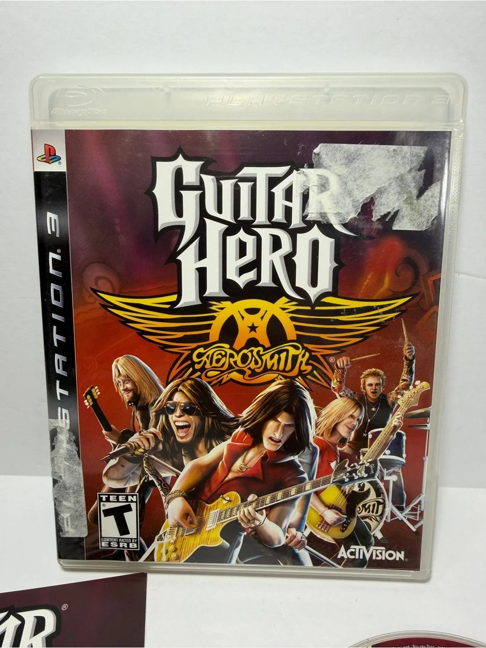 Guitar Hero Aerosmith Sony PlayStation 3 PS3 Complete Manual CIB